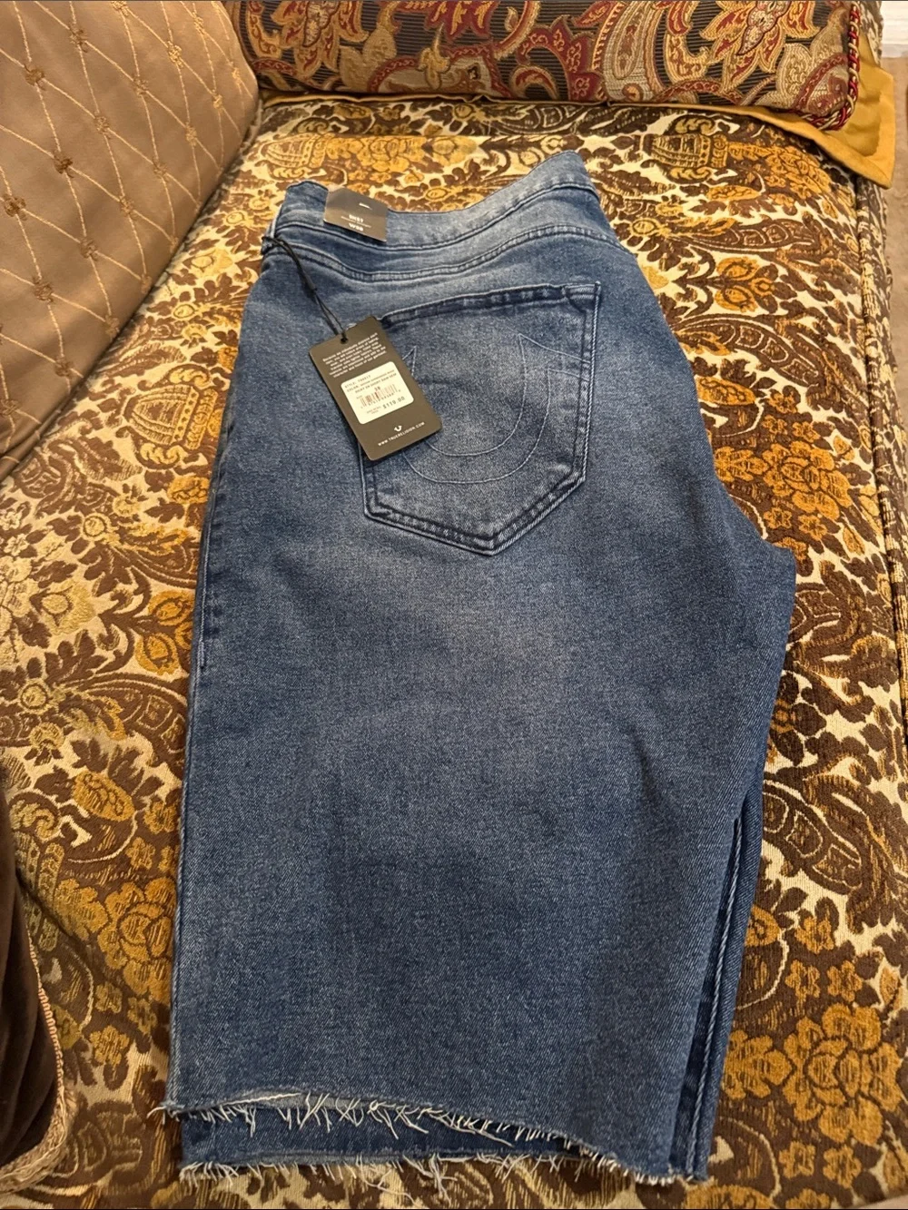 True Religion Men’s Jeans — Medium Harmonious Wash Blue